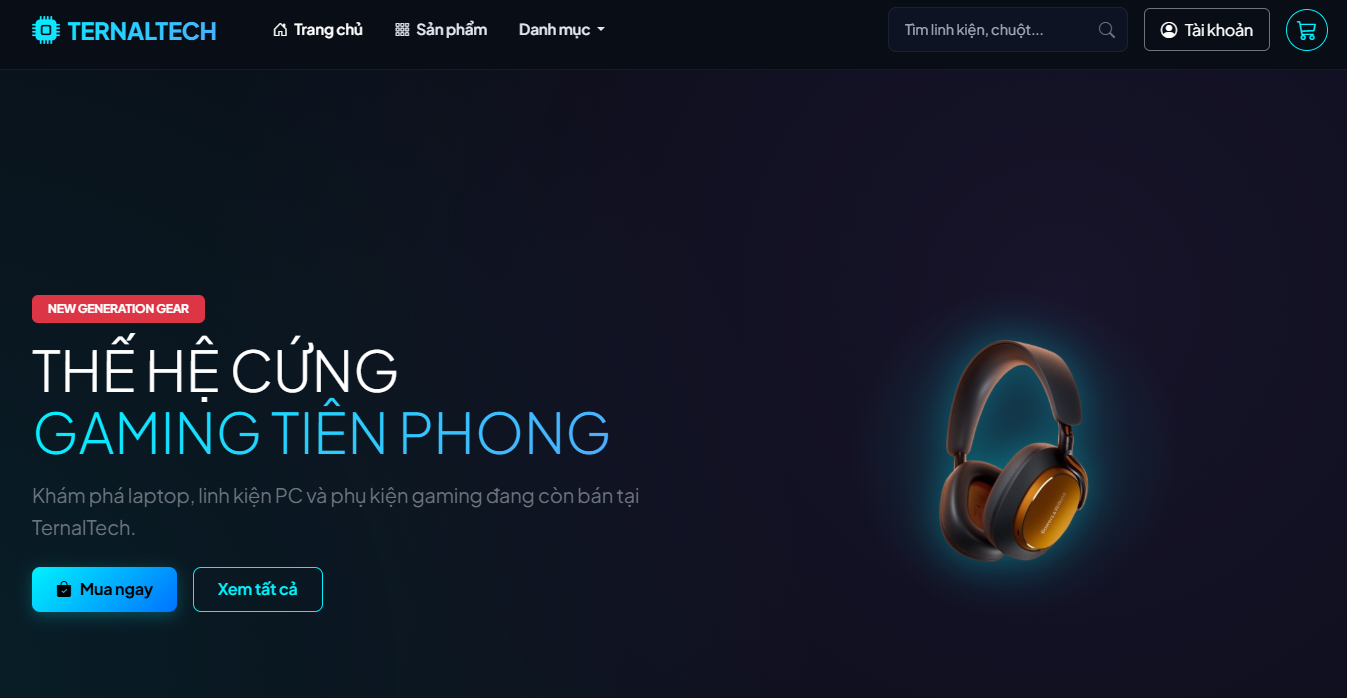 TernalTech E-Commerce Website